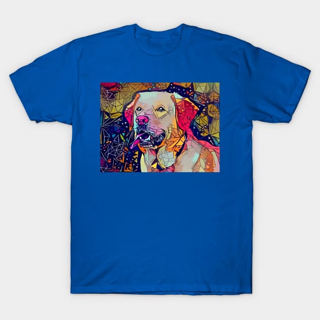 Abstract Dog T-Shirt by stilldan97